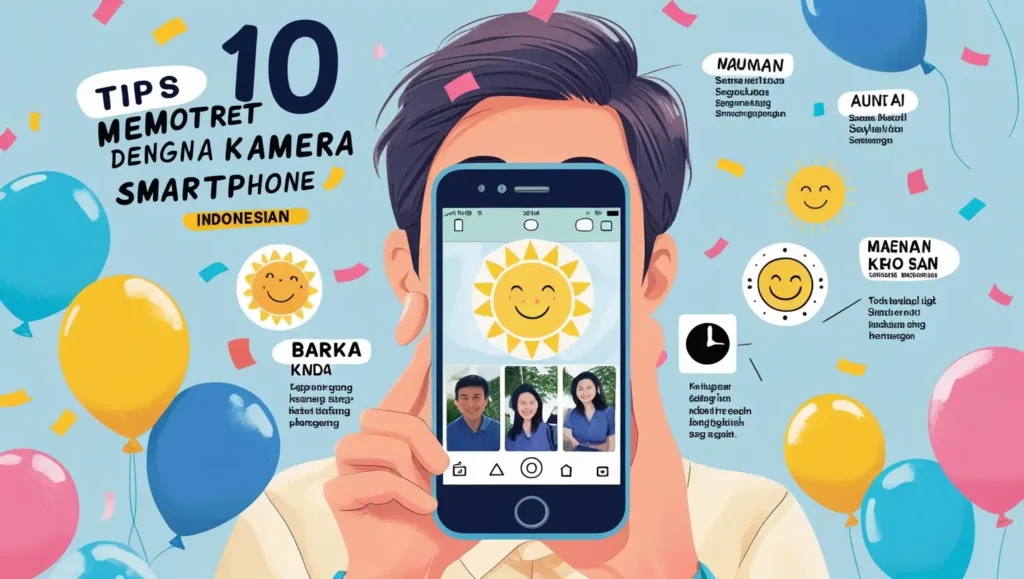 10 Tips Memotret dengan Kamera Smartphone